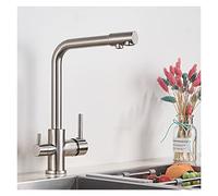 GGYTMQL Black Gris Waterfilter Tap Kitchen Robinets Bouxeur Mélangeur d'eau potable Filtre de cuisine robinet Tap à eau froide Cold Pap pour cuisine (ZX PhD7Z)