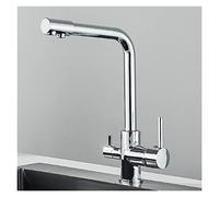 GGYTMQL Black Gris Waterfilter Tap Kitchen Robinets Bouxeur Mélangeur d'eau potable Filtre de cuisine robinet Tap à eau froide Cold Pap pour cuisine (ZX PhD7Z)