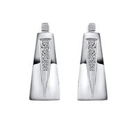 GGYTMQL Boucle d'oreille Style Populaire Clear Zircon Clip de Boucles d'oreilles Clip pour Femmes Bijoux d'accessoires