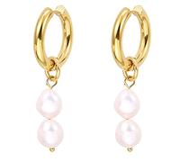 GGYTMQL Boucles d'oreille et charmantes Boucles d'oreilles en Eau de Perle d'eau Douce Dames Boucles d'oreilles de personnalité Simples Accessoires de fête des Femmes