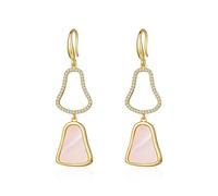 GGYTMQL Boucles d'oreilles symétriques de Bijoux Dames suspendues élégantes Boucles d'oreilles rétro élégantes