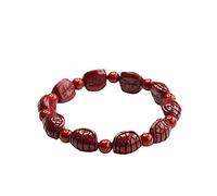 GGYTMQL Bracelet Cinnabar authentique Purple Gol Sable riche Jiatianxia Bracelet Décoration Cinnabar
