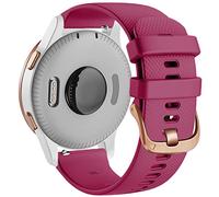 GGYTMQL Bracelet de bande de surveillance en silicone 18 mm pour Venu 2S Vivoactive 3S 4S / Vivomove 3S Sport Smartwatch Band Stracles pour Venu2s