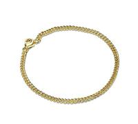 GGYTMQL Bracelet de bracelet charme pour les femmes arband pour la chaîne simple de la mode Rolo 19,5 cm