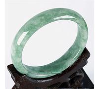 GGYTMQL Bracelet de Bracelet en Jade Vert Blanc Naturel