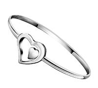 GGYTMQL Bracelet de charme 925 bracelet pour femmes pour le double cœur chinois national