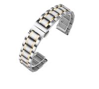 GGYTMQL Bracelet de montre de montre de montre en acier inoxydable à extrémité courbe