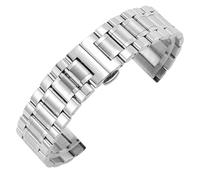 GGYTMQL Bracelet de montre en acier inoxydable bracelet en métal à extrémité