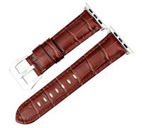 GGYTMQL Bracelet de montre en cuir pour sangle de 49 mm, 45 mm, 41 mm, 44 mm, 40 mm, 42 mm, 38 mm, série 8 7 Se 6 5 4 3 2 (marron BS 38/40/41 mm) 38/40/41 mm