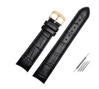 GGYTMQL Bracelet de montre en cuir véritable avec extrémité incurvée de 20 mm compatible avec Citizen BL9002-37 05A BT0001-12E 01A Bracelet de montre de 21 mm de 22 mm, 22mm, A