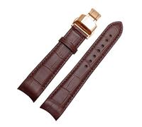 GGYTMQL Bracelet de montre en cuir véritable avec extrémité incurvée de 20 mm compatible avec Citizen BL9002-37 05A BT0001-12E 01A Bracelet de montre de 21 mm de 22 mm, 20 mm, A
