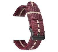 GGYTMQL Bracelet de montre en nylon bande de montre en nylon 18 mm 20 mm 22 mm 24 mm STRACTES DE MONTRATION DES MONTRATION