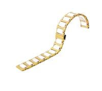 GGYTMQL Bracelet en céramique dans une bande de montre en acier inoxydable Strap Women Women Man Fashion Wrist-Wrists Band