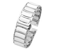 GGYTMQL Bracelet en céramique dans une bande de montre en acier inoxydable Strap Women Women Man Fashion Wrist-Wrists Band