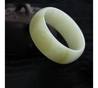 GGYTMQL Bracelet Jade pour femmes bijoux vintage Jade Stone Bangles, Agate Green Agate Green Classic