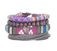 GGYTMQL Bracelet Multicouche, avec Un Sentiment de hiérarchie et d'impact visuel, ce Qui Rend Votre Bracelet Multi-Couches en Trois Dimensions pour Les Femmes