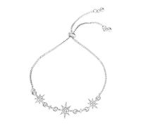 GGYTMQL Bracelet pour Femmes en Alliage, Mode et étincelle, Bracelet Lucky Star Lucky Zircon incrusté.