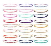 GGYTMQL Bracelets d'amitié pour femmes cadeaux bas de Noël bassurs de chariot imperméables bracelets bracelet à cordes réglables