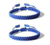 GGYTMQL Bracelets d'amitié pour femmes cadeaux bas de Noël bassurs de chariot imperméables bracelets bracelet à cordes réglables