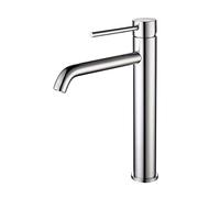 GGYTMQL Brosse de salle de bain toilette or robinet généralisé chaud et froid trois trous mélangeur de lavabo 8 pouces robinet de lavabo noir nickel (brosse doré)
