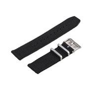 GGYTMQL Brotte de montre en nylon 20 mm 22 mm en toile en nylon Men de bracele