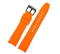 GGYTMQL Brotte de montre en silicone pour Longine Citizen BN0193 Interface incurvée 19 mm 20 mm 22 mm Soft 21 hommes accessoires de sangle