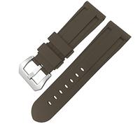 GGYTMQL Butfly fermoir de montre en caoutchouc 24 mm 26 mm pour painerai luminor submersible coloré en silicone sport watch