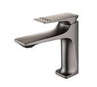 GGYTMQL Capteur touchez Le Robinet de mélange de mélangeur de comptoir de Cuisine monté de Cuisine montée Chaude et à Eau Froide pivotant à Trois Fonctions à Trois Fonctions (Chrome brossé)
