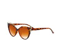 GGYTMQL Cat's Eye Sunglasses Femme Eyeglasse en métal Miroir Vintage UV400