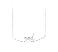 GGYTMQL Chaîne de clavicule à arc 925 Collier pour femmes cadeaux de bijoux délicats