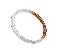 GGYTMQL Chalcédoine Agate Line Bracelet Fashion Bracelet Opportunity Frappe Half Bracelet également connu sous Le nom de Bracelet jingling à Demi-paroi
