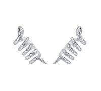 GGYTMQL Clip sur Boucles d'oreilles Manchette de Boucles d'oreilles Serpent-Oreille Clip sans Boucle d'oreille de Piercing