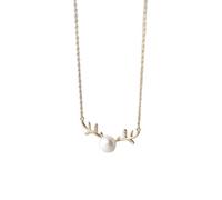 GGYTMQL Collier Collier en argent sterling, perle sterling pour le pendentif féminin délicat et tour de cou chaijewelry ses filles couples