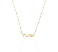 GGYTMQL Collier Collier maman pour les femmes 18k Chaîne de bijoux Collier de tour de cou fabriqué en Chine