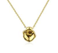 GGYTMQL Collier Crystal Heart, 925 Bump Cnecklace pour Les Femmes Création Collier Fait à la Main Le pour Les Femmes /