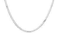 GGYTMQL Collier de chaîne de 4 mm pour hommes Collier féminin Femme Gift 16-30nch