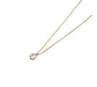 GGYTMQL Collier de coulage à clavicule pendentif en zircon brillant pour femmes bijoux cadeaux fabriqués en Chine