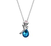 GGYTMQL Collier de Pendentif de Longueur réglable pour Les Femmes Collier de Bijoux d'ornement de l'alliage de Pendentif