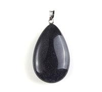 GGYTMQL Collier de Quartz à Cristal Naturel Lapis Lazuli Agates Noires Améthystes