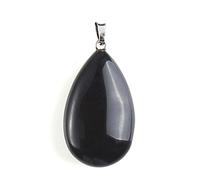 GGYTMQL Collier de Quartz à Cristal Naturel Lapis Lazuli Agates Noires Améthystes