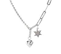 GGYTMQL Collier d'étoile Hexagonal de Style coréen
