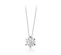 GGYTMQL Collier étincelant de Snowflake Star Choker Full Aaa Zircon Stars Pendant Collier pour femmes Gift en Chine