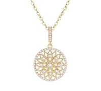 GGYTMQL Collier Jaune Pendentif pour Femmes Bijoux de Collier de chaîne Naturelle fabriquée en Chine