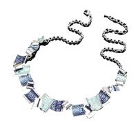 GGYTMQL Collier Pendant chaîne Hommes Femmes Bijoux Bijoux géométrique Collier Femme