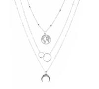GGYTMQL Collier Pendentif chaîne Hommes Femmes Bijoux Bijoux Pendentif Collier Multicouche