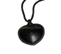 GGYTMQL Collier Pendentif chaîne Hommes Femmes Bijoux Coeur Pendentif Collier