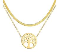 GGYTMQL Collier Pendentif chaîne Hommes Femmes Bijoux Pendentif Collier Collier à Double chaîne pour Femmes