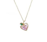 GGYTMQL Collier Pendentif chaîne Hommes Femmes joaillerie Coeur Colliers pour Femmes