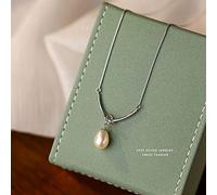 GGYTMQL Collier pendentif en eau douce pour femmes accessoires de bijoux de mariage fabriqués en Chine