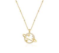 GGYTMQL Collier Pendentif médaillon Evil Eye Coin Pendant Turuqoise Moon and Star Charm Bijoux minimalistes pour Les Femmes